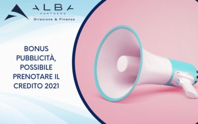 Bonus Pubblicità, possibile prenotare il credito 2021