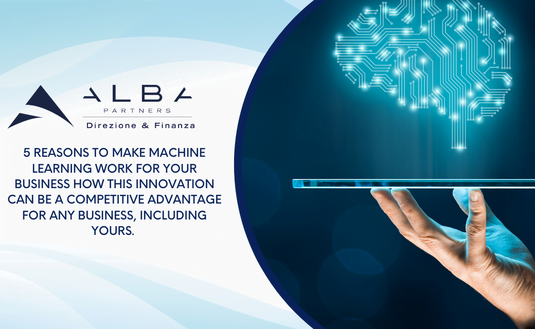 5 Reasons to Make Machine Learning Work for Your Business. How this innovation can be a competitive advantage for any business, including yours.