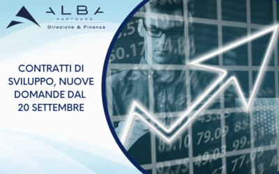 CONTRATTI DI SVILUPPO, NUOVE DOMANDE DAL 20 SETTEMBRE