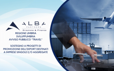 Regione Umbria: SviluppUmbria. Avviso Pubblico “Travel”: Sostegno a progetti di promozione dell’Export destinati a imprese singole e/o aggregate