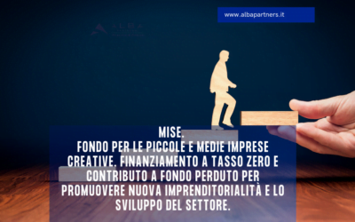 MISE.  Fondo per le piccole e medie imprese creative