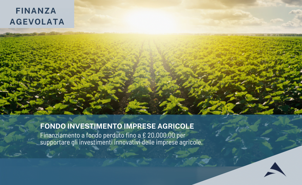 MISE  Fondo investimento imprese agricole