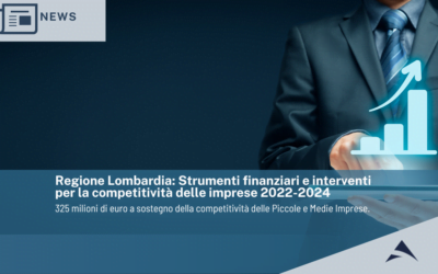 Regione Lombardia  Strumenti finanziari e interventi per la competitività delle imprese  2022-2024