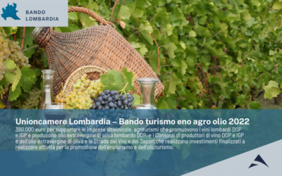 Unioncamere Lombardia – Bando turismo eno agro olio 2022