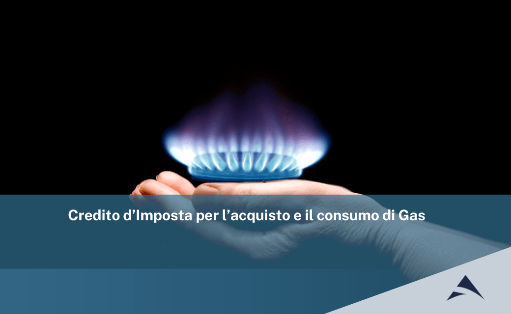 Credito d’Imposta per l’acquisto e il consumo di Gas