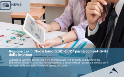 Regione Lazio – Pacchetto Competitività
