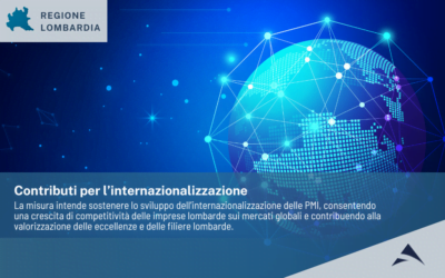Regione Lombardia – Contributi per l’internazionalizzazione