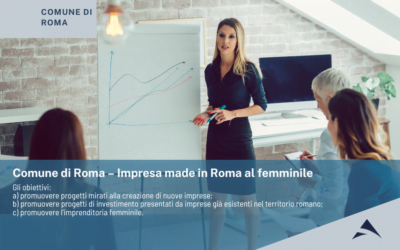 Comune di Roma – Impresa made in Roma al femminile