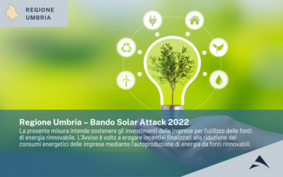 Regione Umbria – Bando Solar Attack 2022