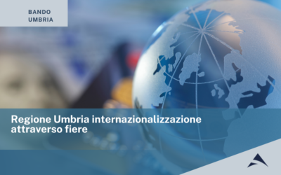Regione Umbria internazionalizzazione attraverso fiere