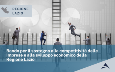 Bando per il sostegno alla competitività delle Imprese e alla sviluppo economico della Regione Lazio