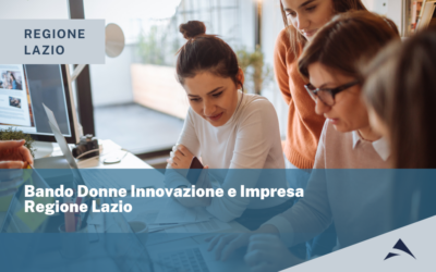 Bando Donne Innovazione e Impresa Regione Lazio