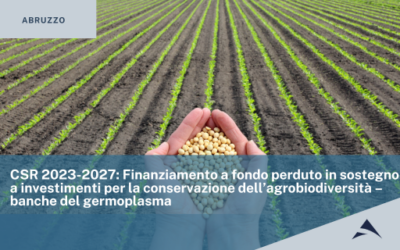 Regione Abruzzo: CSR 2023-2027: Finanziamento a fondo perduto in sostegno a investimenti per la conservazione dell’agrobiodiversità – banche del germoplasma