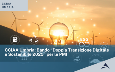 CCIAA Umbria: Bando “Doppia Transizione Digitale e Sostenibile 2025” per le PMI