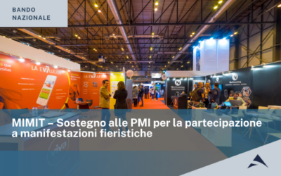 MIMIT – Sostegno alle PMI per la partecipazione a manifestazioni fieristiche