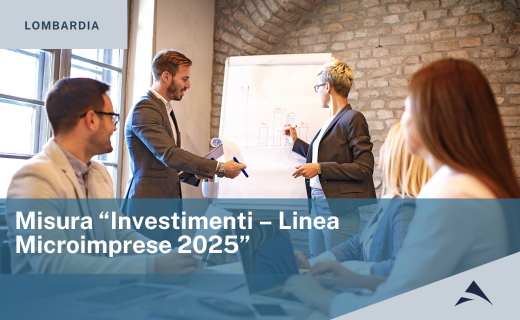Regione Lombardia: Misura “Investimenti – Linea Microimprese 2025”