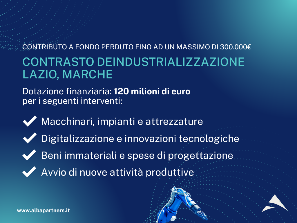 Deindustrializzazione Lazio - Marche