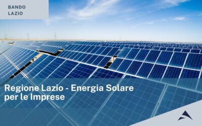 Regione Lazio – Energia Solare per le Imprese