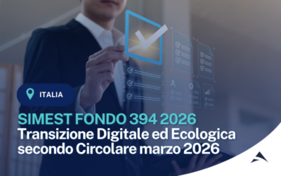 SIMEST FONDO 394 2026 Transizione Digitale ed Ecologica secondo Circolare marzo 2026