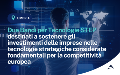 REGIONE UMBRIA I DUE BANDI PER TECNOLOGIE STEP