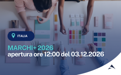 MARCHI+ 2026  apertura ore 12:00 del 03.12.2026