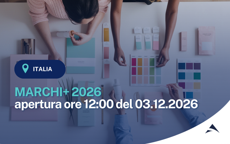 MARCHI+ 2026  apertura ore 12:00 del 03.12.2026