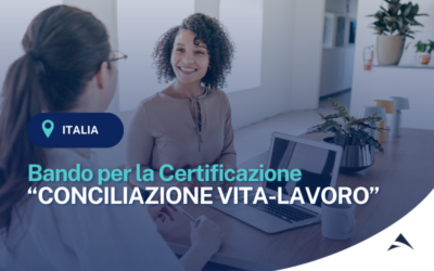 Bando per la Certificazione “CONCILIAZIONE VITA-LAVORO”